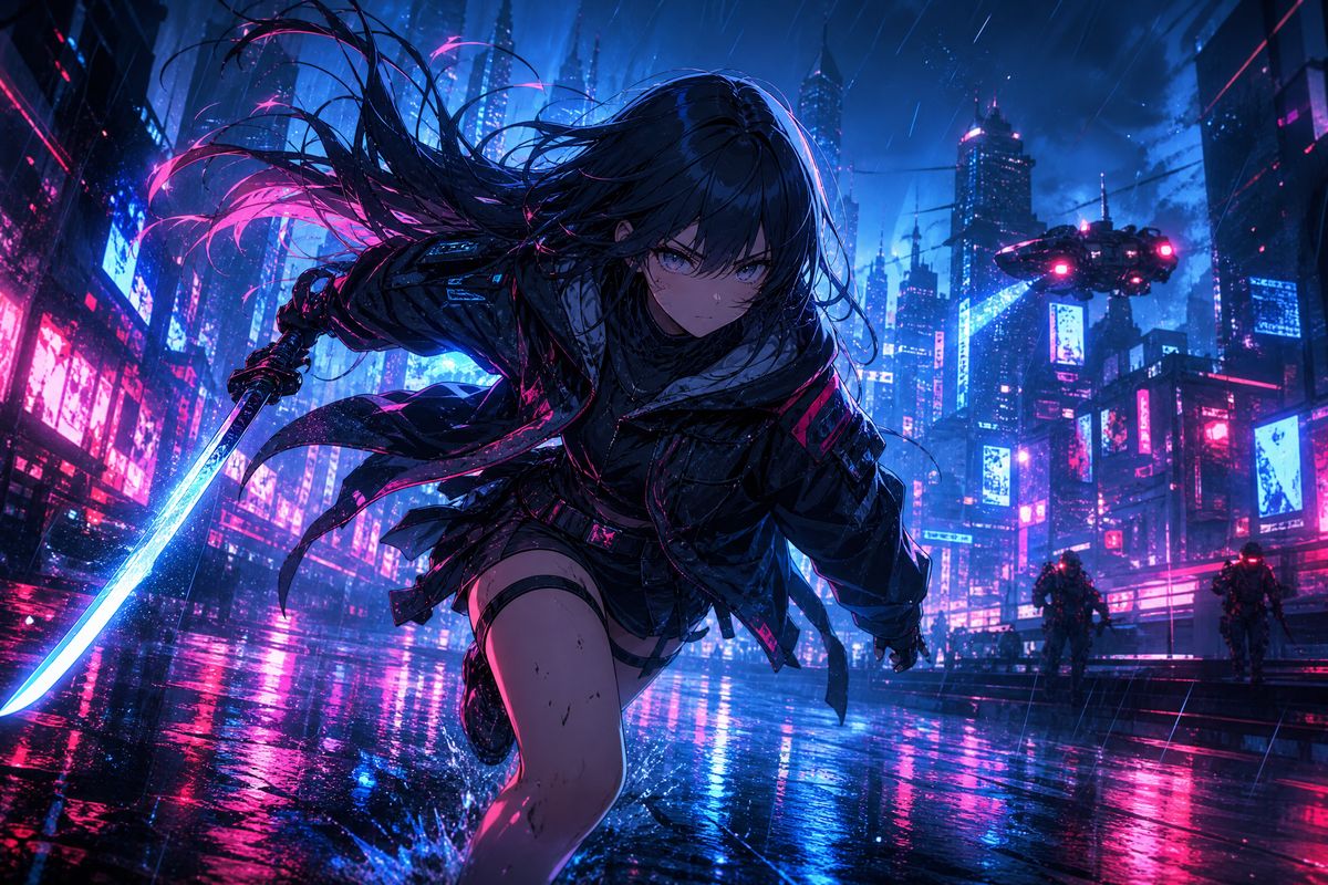 51视频-霓虹都市代码少女动漫剪辑